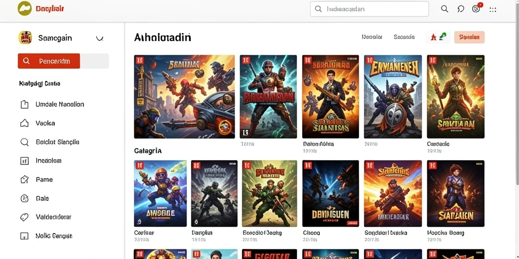 Screenshot menunjukkan karakter utama dalam aksi.