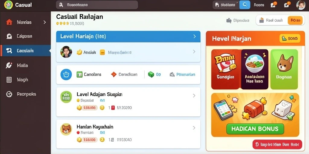 Tangkapan layar gameplay yang mendebarkan.