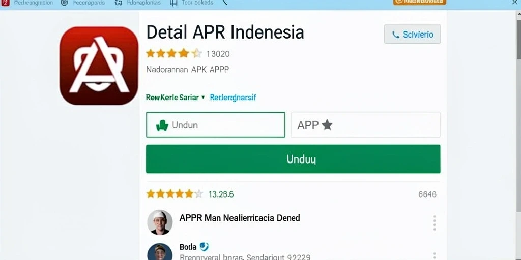 Tampilan antarmuka yang user-friendly.