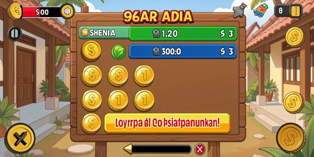 Screenshot menampilkan grafik fantastis dari DEWA22.