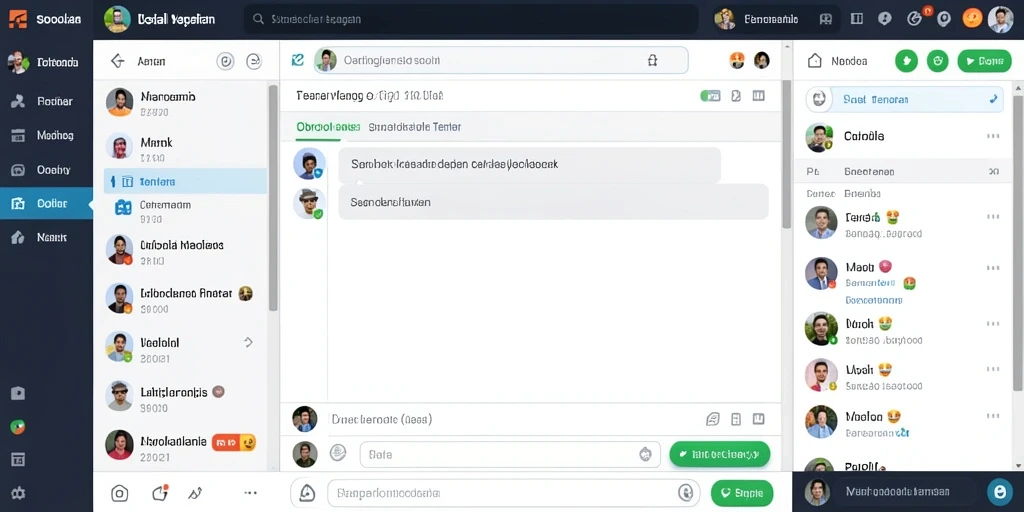 Tampilan menu utama yang stylish dan mudah dinavigasi.