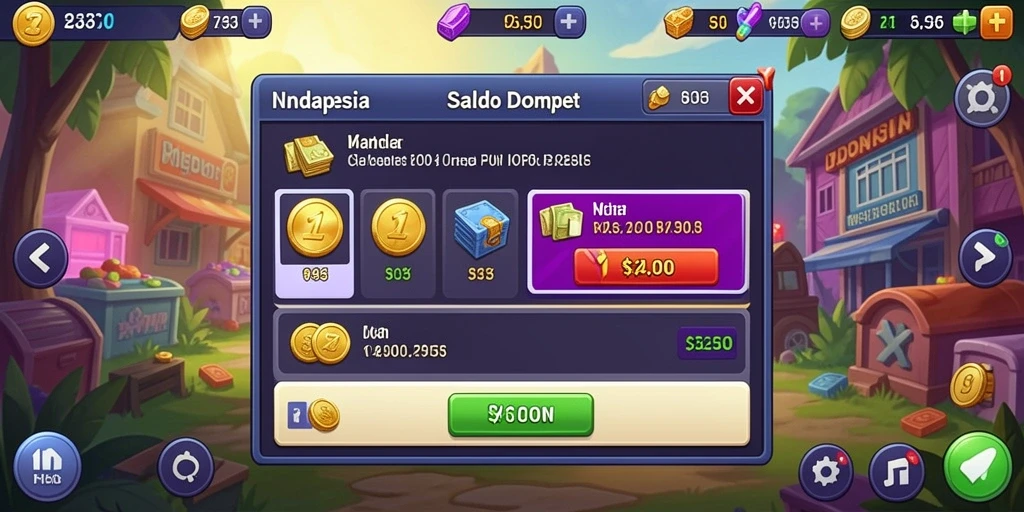 Menampilkan grafis epik dari dunia game.