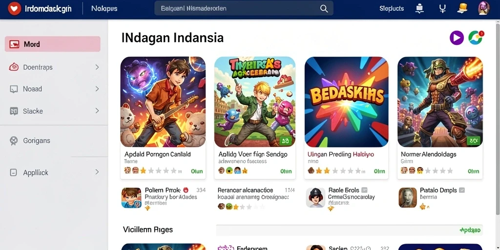 Tampilan antarmuka yang modern dan menarik.