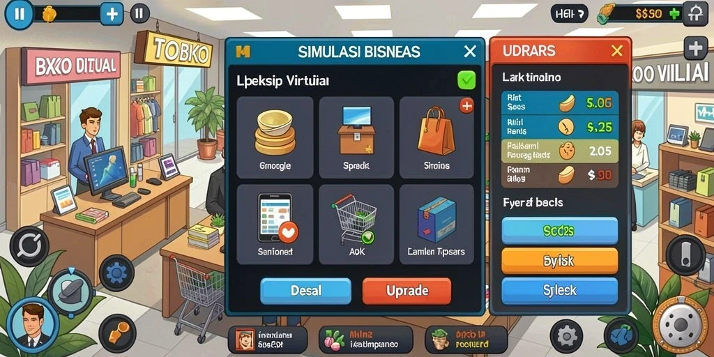 Tampilan antarmuka yang menarik dan ramah pengguna.