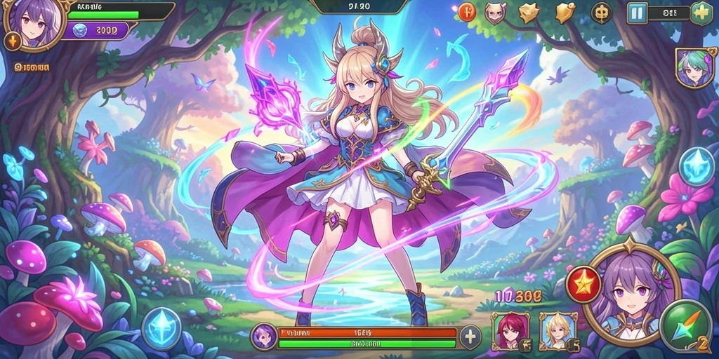 Screenshot menampilkan tampilan awal game yang menarik.