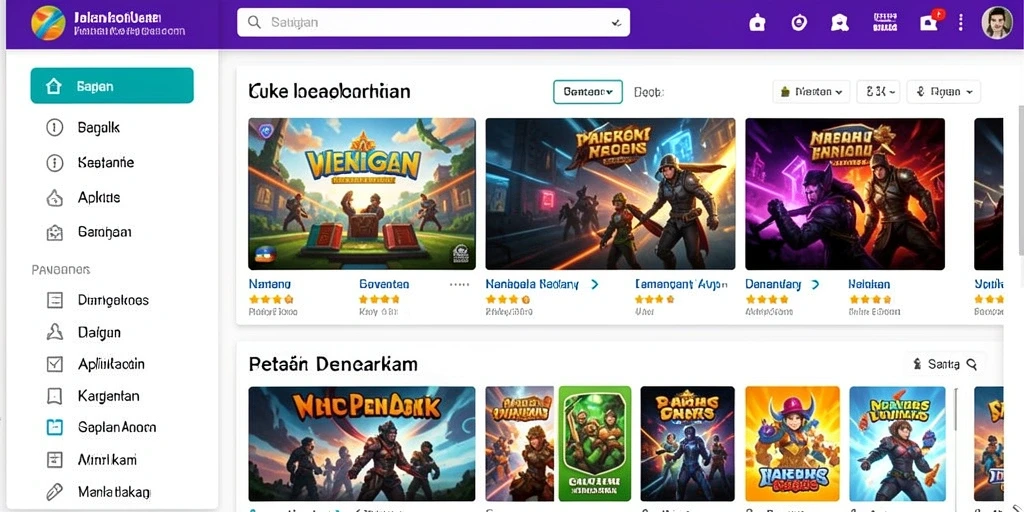 Tampilan antarmuka yang menarik dan user-friendly.