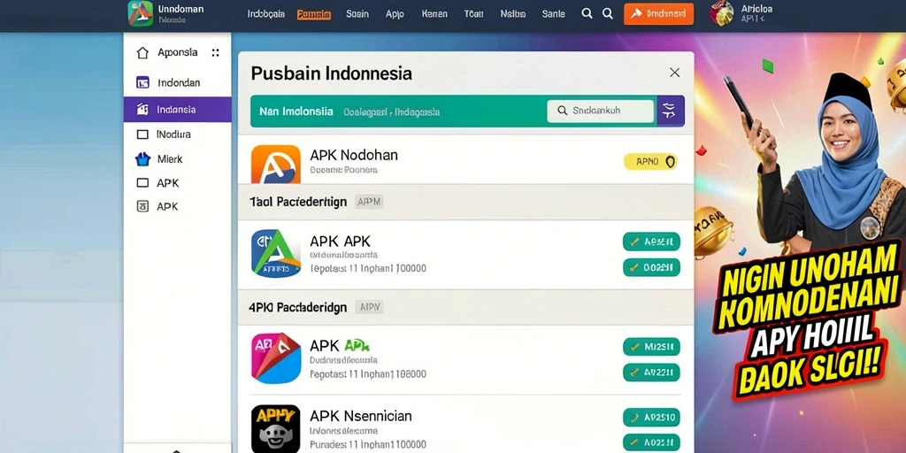 Tampilan awal yang menarik dan intuitif.