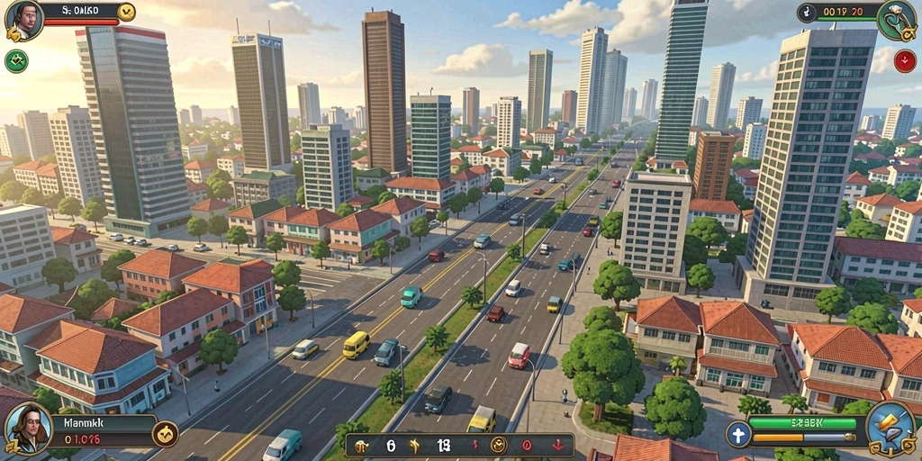Tampilan utama permainan MPO08 yang menarik.