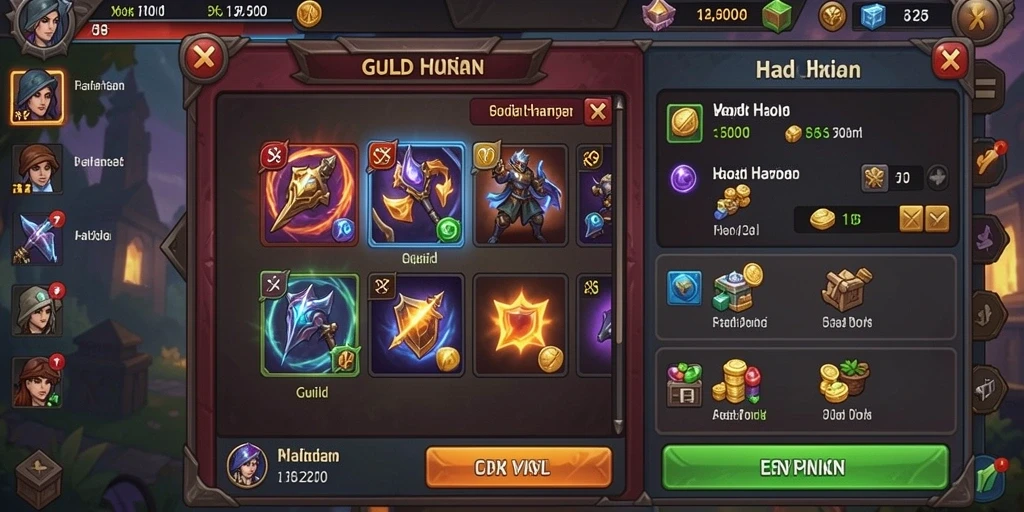 Tampilan awal game ORCA128 yang menakjubkan.