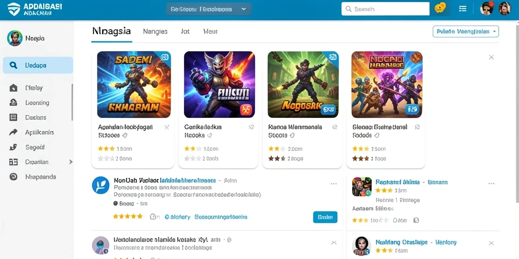 Tampilan antarmuka yang menarik dan user-friendly.
