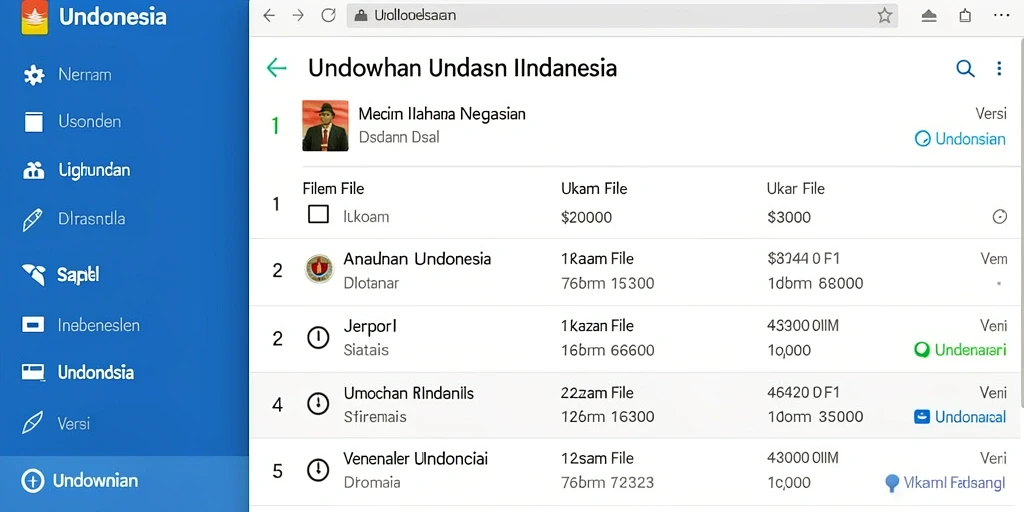 Tampilan antarmuka yang modern dan mudah dipahami.
