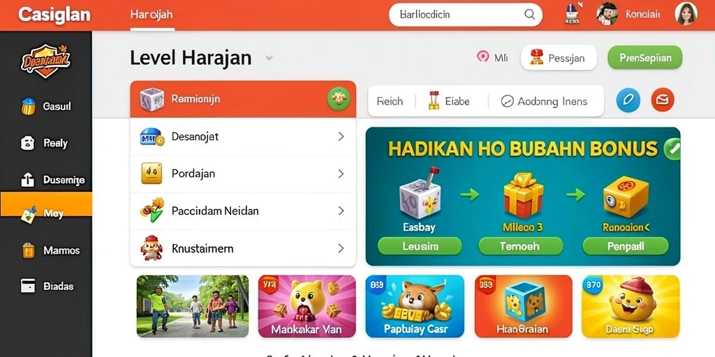 Tampilan antarmuka yang menarik dan mudah dipahami.